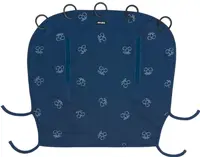 Copertină pentru cărucior cu UPF50 + protecţie Dooky - Blue Cherry