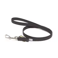 Lesa antiderapanta cu maner, neagra, utilizare indelungata, lungime 1 m, pentru caini cu greutate de pana la 30 kg