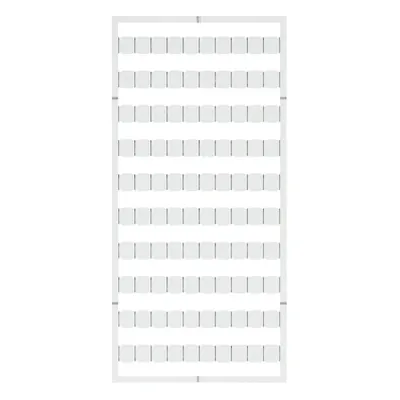 WTB marking card; as card; not stretchable; plain; snap-on type; white