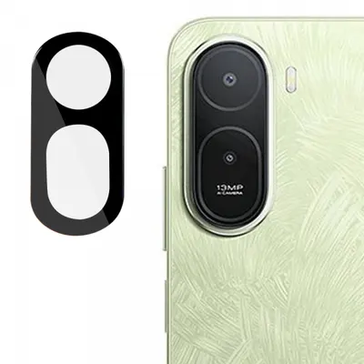 Folie de protectie Camera Spate Techsuit pentru Xiaomi Redmi A7 Pro 4G, Sticla Securizata, Neagra