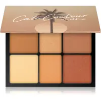 Smashbox Cali Contour Palette Patela pentru conturul fetei culoare Medium Deep 20.56 g
