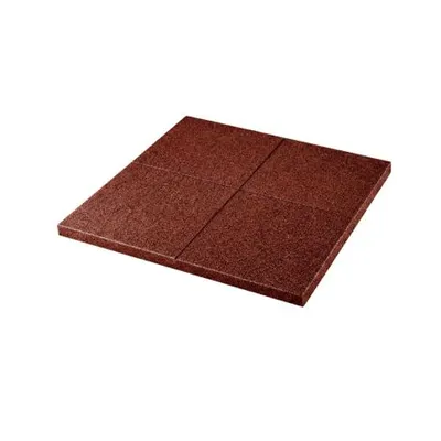 Pavele Cauciuc Plane 1000X1000X40 mm - Rosu
