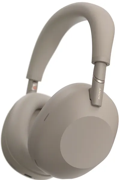 Căști wireless Sony - WH-1000XM6, ANC, Sandstone