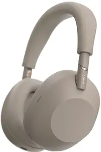 Căști wireless Sony - WH-1000XM6, ANC, Sandstone