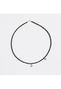 Colier handmade realizat din pietre semirpretioase spinel - accesorii argint925