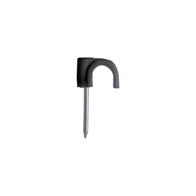CELO Cable clip Plastigrap - negru RN-8
