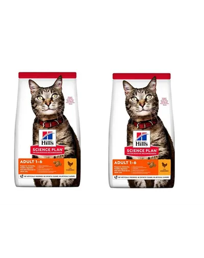 HILL'S Science Plan Feline Adult Optimal Care Chicken 30 kg (2 x 15 kg)