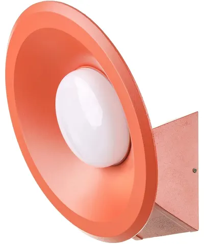 Aplica LED exterior Elbulgaria - Linea, 12W, 4000K, IP44, portocaliu
