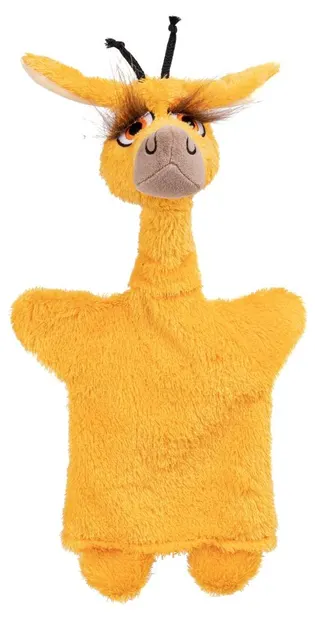 Păpușă de teatru Moravska ustredna Brno - Crazy Girafă, 36 cm