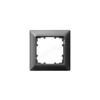 Placa ornament 1 modul carbon metalic SIEMENS Delta