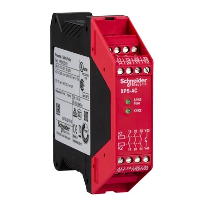 Modul de securitate oprire de urgenta Schneider Preventa XPSAF 24V AC/DC