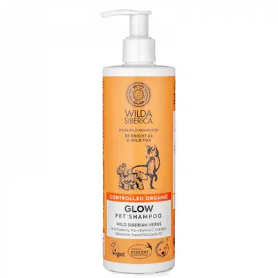 Sampon pentru caini pisici Wilda Siberica pentru stralucire 400 ml