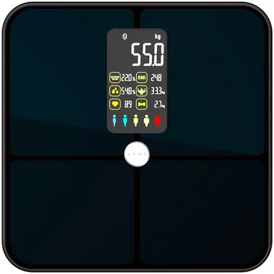 Smart cântar AENO - ABS0002S, 180 kg, negru