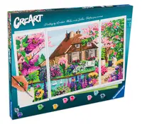 Set de pictură Ravensburger CreArt - Casă de la malul mării