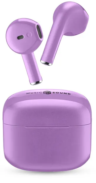 Căști wireless Cellularline - Music Sound Swag, TWS, mov