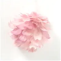 Glob decorativ - Rose Feather