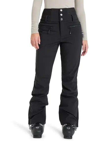 Pantaloni cu talie inalta pentru ski Rising - Negru