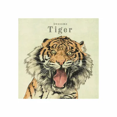 Tablou panza - Tiger