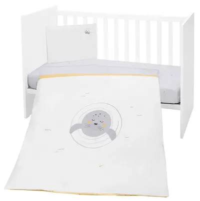 Set de 5 piese de lenjerie de pat pentru copii KikkaBoo - Seally Me