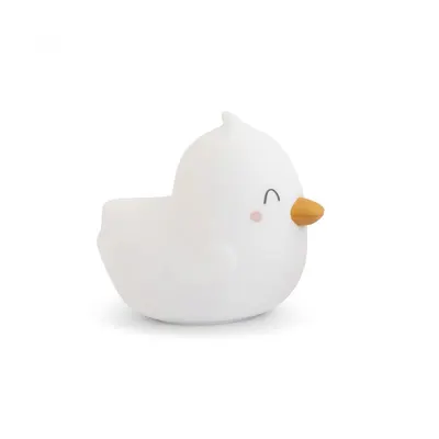Lampa de veghe din silicon premium diverse lumini USB tip C Bright Duck White