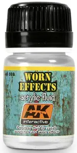 Produs eroziv AK Interactive - WORN EFFECTS ACRYLIC FLUID AK088 (35 ml)