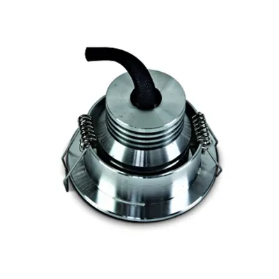 Pako LED 1W/3W, 3000K, 200lm, 40°, 350/700mA, negru