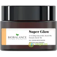 Crema-Gel Iluminatoare Antirid Impotriva Petelor Pigmentare cu Acid Ascorbic 5% + Acid Ferulic 1% Super Glow 50ml