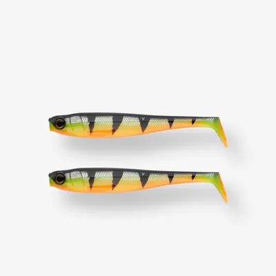 Set Năluci Flexibile Știucă Shad Rogen 160 Firetiger