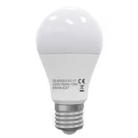 Bec Led E27, model glob A60, 12W=100W, 2700K, lumina calda, ore functionare 15.000