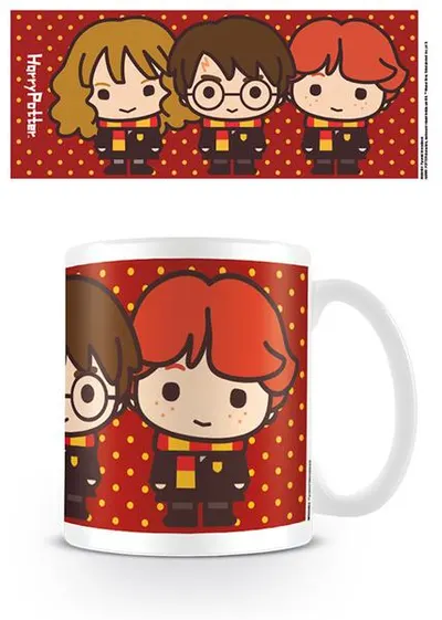 Harry Potter-Cană Harry Ron Hermione Chibi