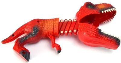 Jucărie pentru copii Raya Toys - Prădător telescopic, roșu