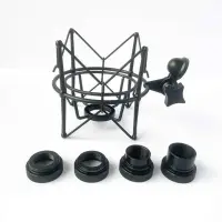 FW MK4 Shock Mount metalic negru pentru microfon - Default Title