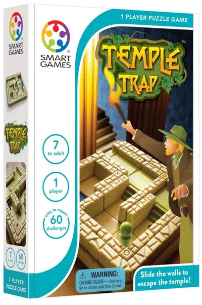 Joc de logică Smart Games Compact - Iesi din labirintul templului