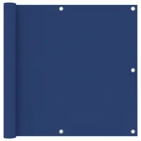 Gossi paravan de balcon, albastru, 90 x 500 cm, tesatura oxford
