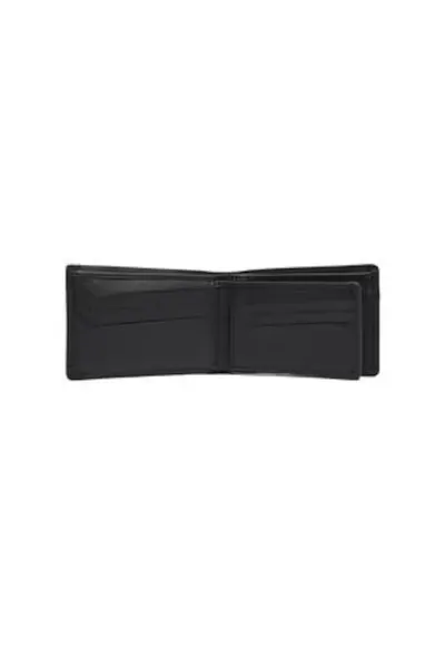 Portofel barbati - model EQYAA03895-KVJ0 - piele naturala - negru
