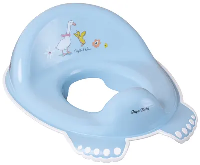 Scaun de toaletă anatomic Tega Baby - Forest Fairy, albastru