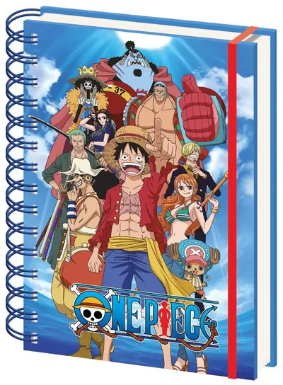 Caiet Pyramid Animation: One Piece - Crew, Format A5