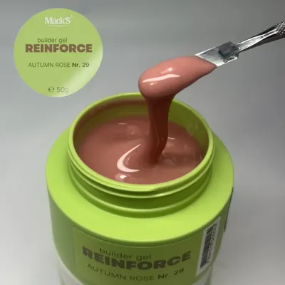 Reinforce Builder Gel Autumn Rose 29/50g Macks - REBGAR-50