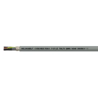 Cablu Ecranat de Control F-CY-JZ 4G6mmp – Protectie Impotriva Interferentelor Electromagnetice pentru Automatizari Industriale