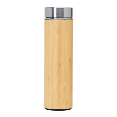 Termos metal&bambus KINATA 500ml - Default Title