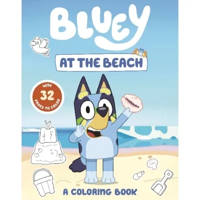 Bluey at The Beach Coloring Book SC