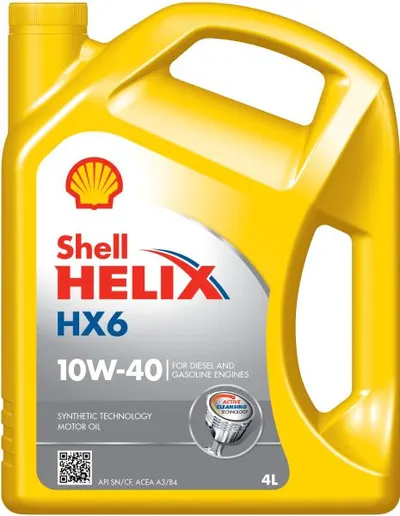 Ulei motor SHELL Helix HX6 10W40 4 L 4L