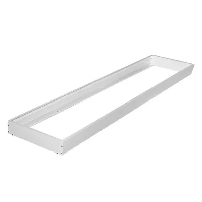 Rama pentru panel LED 120x30x3 42/50 W rama din aluminiu alba 1200x300x65mm