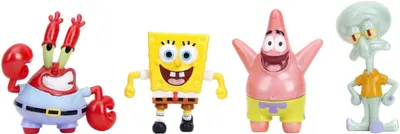 Figurină metalică Jada Toys - SpongeBob, sortiment
