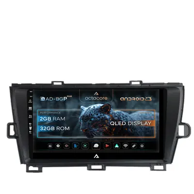 Navigatie Toyota Prius (2009-2014), Android, P-Octacore 2GB RAM + 32GB ROM, 9 Inch - AD-BGP9002+AD-BGRKIT089-B