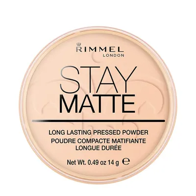 Pudra compacta Stay Matte 006 Champagne, 14g, Rimmel London