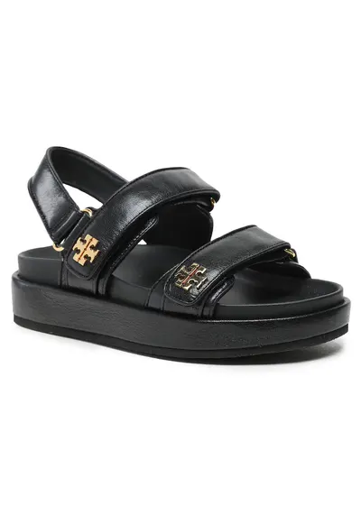 Sandale dama - Kira Sport - piele naturala - negru