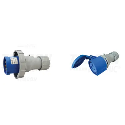 Pachet Industrial IP67 Puternic: Fisa si Priza Cablu, 32A, 230V/250V - Conexiuni Extreme si Sigure