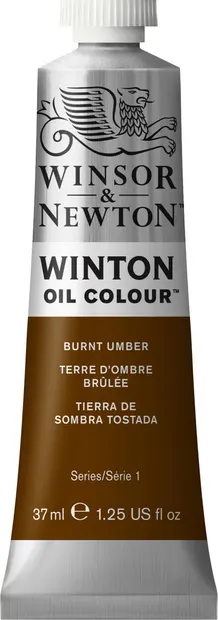 Winsor & Newton Winton - Burnt Umber, 37 ml