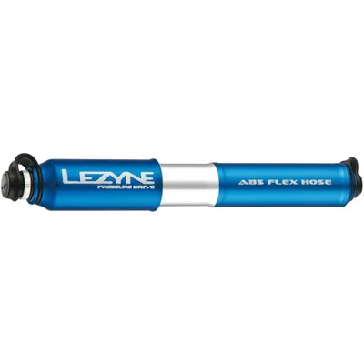 Pompa manuală Lezyne CNC HP Pressure Drive Gloss Blue S (17 cm)